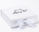 Will You Marry Us?? Proposal Box White - No Border