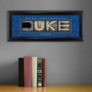 Personalized University Architectural Art - Atlantic Coast Conference College Art