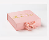 Will You Be My Flower Girl? Proposal Box Pink - No Border