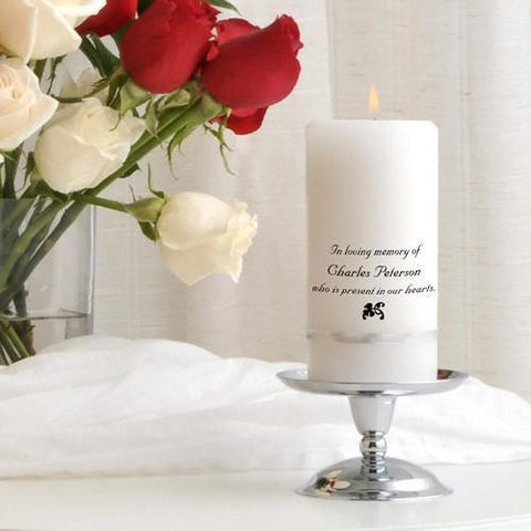 Personalized Memorial Candle