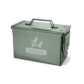 Personalized Ammo Box - Recon - Metal - Multiple Designs