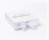 Will You Be My groomsman? Proposal Box White - No Border