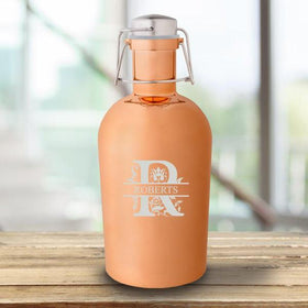 Personalized Copper 64oz Growler