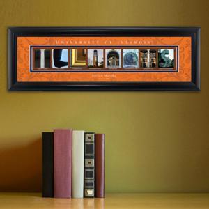 Personalized University Architectural Art - Big 10 Schools College Art