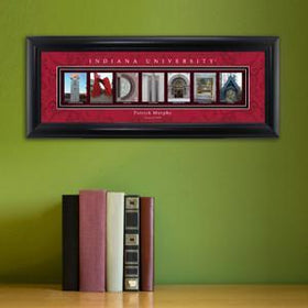 Personalized University Architectural Art - Big 10 Schools College Art