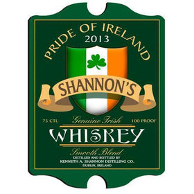 Personalized Irish Themed Vintage Sign