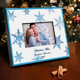 Personalized Cristal Snowflake Frame