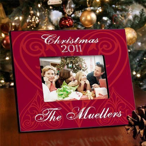 Personalized Christmas Picture Frame - All