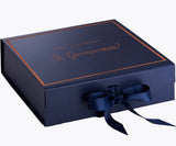 Will You Be My Jr Groomswoman? Proposal Box Navy -  Border