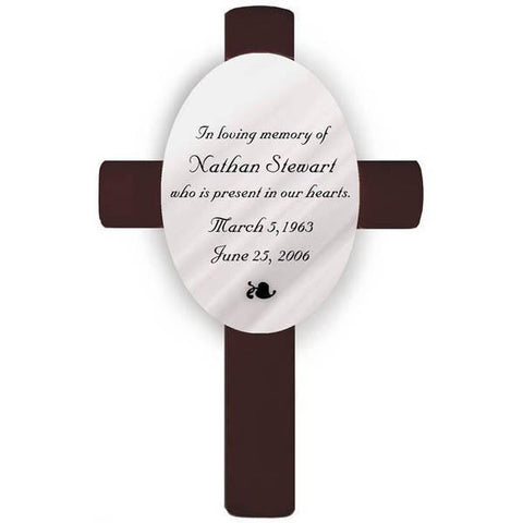 Personalized Memorial Cross