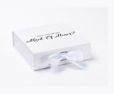 Will You Be My maid of honor? Proposal Box White - No Border