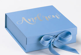 Personalized Gift box with Name on outside.-Sensual Baskets | Romance Baskets With Benefits