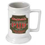 Personalized Ceramic Beer Stein - Personalized Ceramic Beer Mug - All