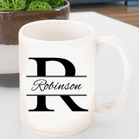 Personalized Coffee Mug - Stamped Design