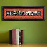 Personalized University Architectural Art - PAC 12 College Art