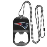 Personalized Bottle Opener - NFL - Necklace - Team Logo