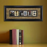 Personalized University Architectural Art - Big 10 Schools College Art