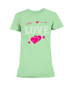 Love - Designed Ladies Missy T-Shirt