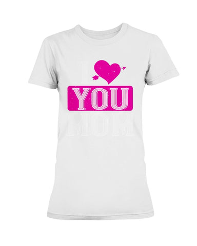 I Love You Mom Ultra Ladies T-Shirt