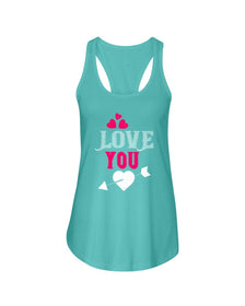 Love You Ladies Racerback Tank