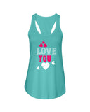 Love You Ladies Racerback Tank