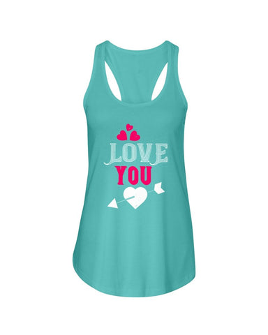 Love You Ladies Racerback Tank