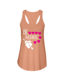 Be Mine Ladies Racerback Tank