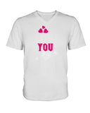 Love You Ladies HD V Neck T