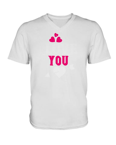 Love You Ladies HD V Neck T