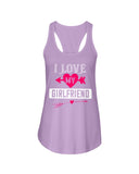 I Love My Girlfriend Ladies Racerback Tank