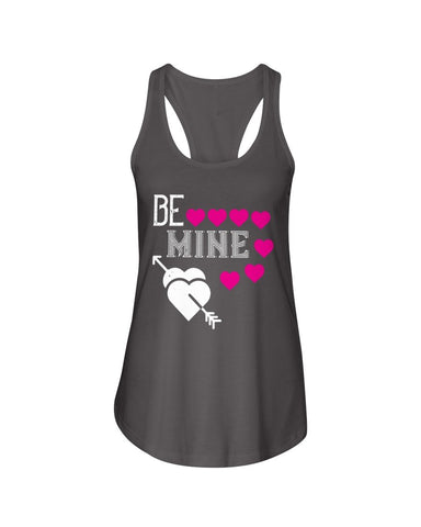 Be Mine Ladies Racerback Tank