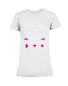 Happy Valentines Day Forever In Love Ultra Ladies T-Shirt