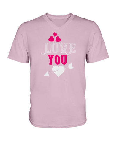 Love You Ladies HD V Neck T