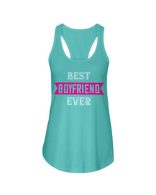 Best Boyfriend Ever Ladies Racerback Tank