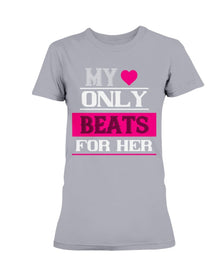 My Heart Only Beats For Her Ultra Ladies T-Shirt