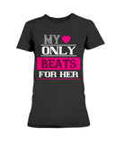 My Heart Only Beats For Her Ultra Ladies T-Shirt