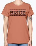 Bride Tee name on back