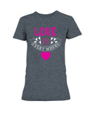 Love Is Everywhere Ultra Ladies T-Shirt