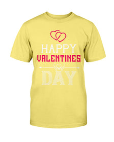 Happy Valentines Day with fancy hearts Unisex Tee