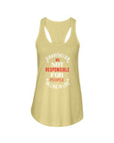 Gravitation is not the reason Ladies Racerback Tank