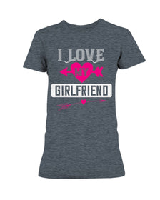 I Love My Girlfriend Ultra Ladies T-Shirt