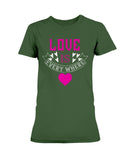 Love Is Everywhere  Ultra Ladies T-Shirt