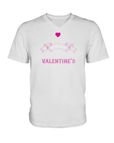 I Love You Every Day Not Just Valentines Day Ladies HD V Neck T