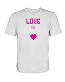 Love Is Everywhere  Ladies HD V Neck T