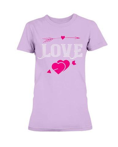 Love - Designed Ladies Missy T-Shirt