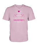 I Love You Every Day Not Just Valentines Day Ladies HD V Neck T