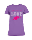 Love - Designed Ladies Missy T-Shirt