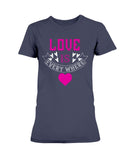 Love Is Everywhere  Ladies Missy T-Shirt