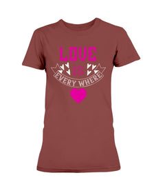 Love Is Everywhere  Ultra Ladies T-Shirt