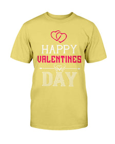 Happy Valentines Day with fancy hearts Unisex Tee